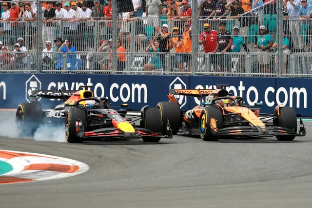 Deceptie voor Verstappen in GP Miami: McLaren domineert magistraal met winst Piastri