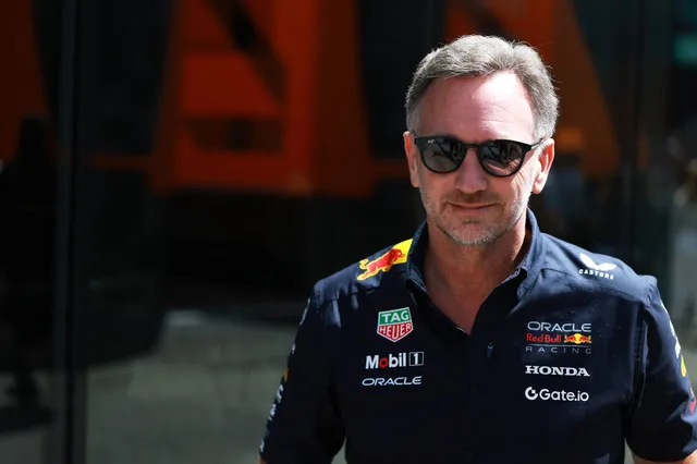 Red Bull-baas Horner lacht Russell keihard uit na straf in Monaco