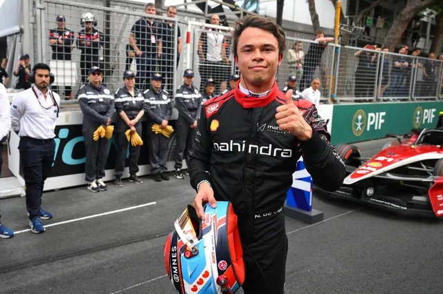 De Vries dankbaar voor tweede plek in 'stressvolle' E-Prix Monaco