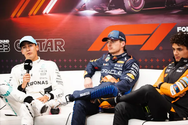 Russell verliest opnieuw van 'pestkop' Verstappen