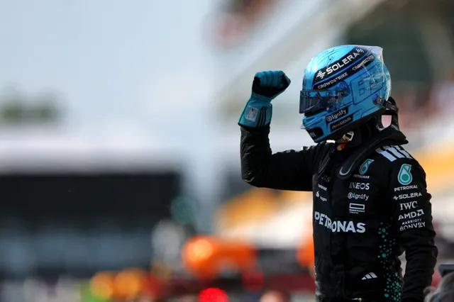 Russell daagt Verstappen uit op de eerste rij: 'Ik heb wat meer ruimte in strafpunten'