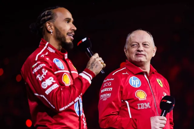 Hamilton Reacts Sharply to Ferrari Rumors About Vasseur – Here’s What He Said