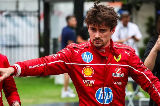 Leclerc reageert op contact met Verstappen: 'Hij maakte een fout'
