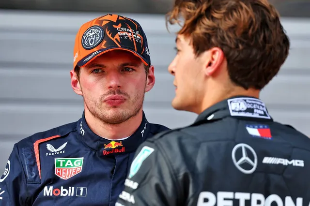 Russell reageert op controversiële uitspraak Verstappen na GP Spanje