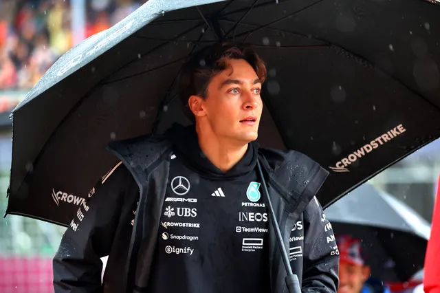 Russell hails F1 superfan Sinner after Wimbledon 'greatness' with girlfriend Carmen
