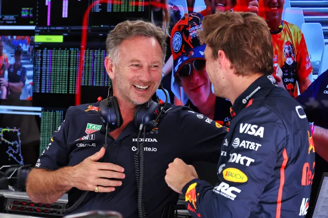 Horner wijst naar Russell: Exit-clausule Verstappen lastiger geworden?
