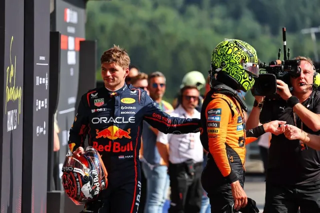 Norris the prey, Verstappen the hunter? The provisional grid for Belgian GP