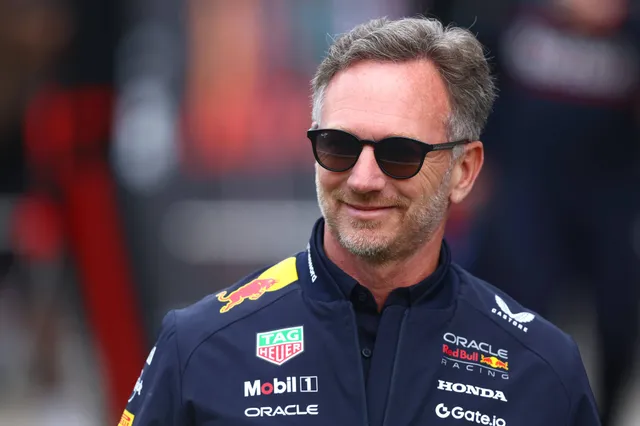 Horner spotted in the F1 paddock at the Belgian Grand Prix!