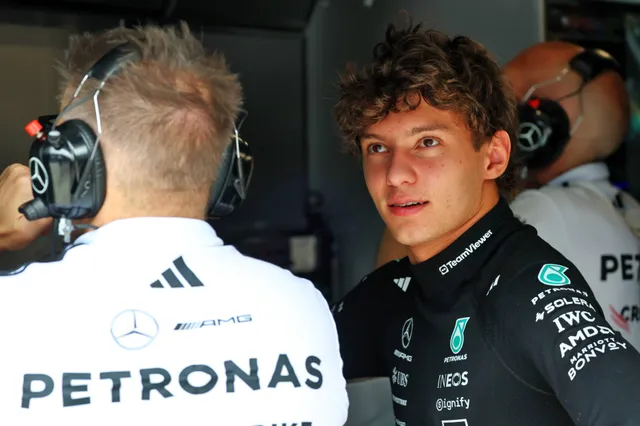 Antonelli finds pace and confidence at Mercedes