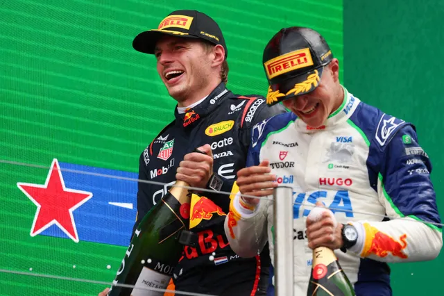 Hadjar complimenteert Verstappen na podium in Zandvoort: 'Dat is zo cool'