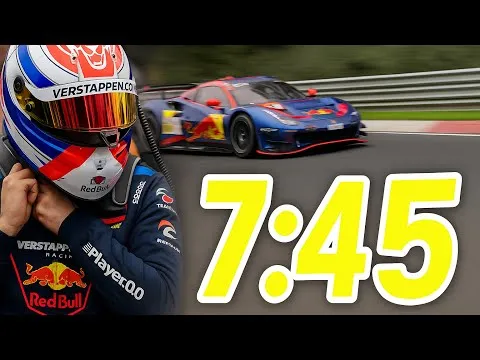 Verstappen met een record op de Nordschleife? Bekijk hier de beelden!