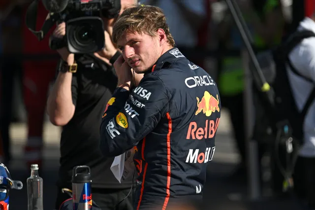 Verstappen in zijn hum na pole en reageert gevat op compliment Rosberg