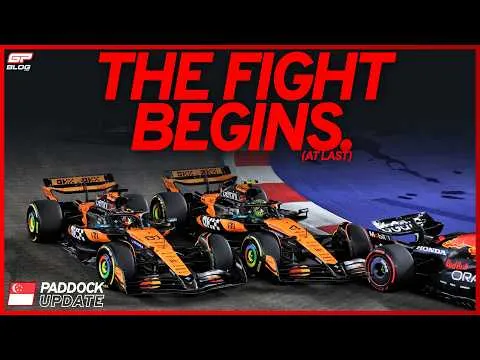Norris and Piastri clash, Verstappen closes in on title fight