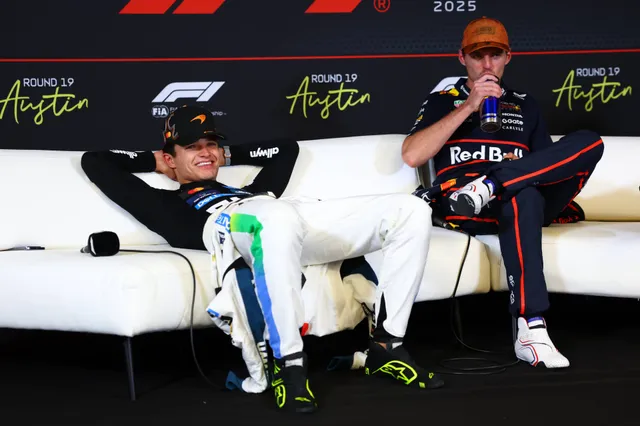 Straf Red Bull zorgt voor hilariteit bij Norris en McLaren