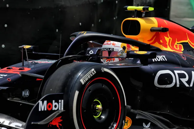 Not the best start for Red Bull as Tsunoda in the wall straight away!