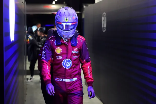 Heartbroken Hamilton reacts after P10 finish with Ferrari in Las Vegas