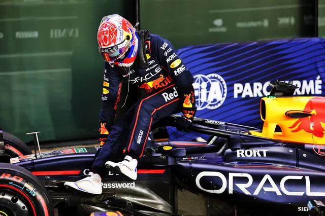 Verstappen takes in another engine ahead of the start of the Qatar GP