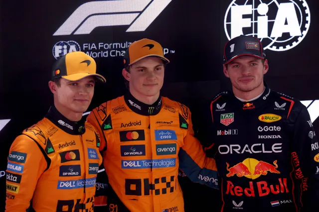 F1 Drivers' Standings | Verstappen leapfrogs Piastri and keeps title fight alive