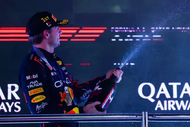 Ongemakkelijke sfeer in cooldown room na belangrijke overwinning Verstappen