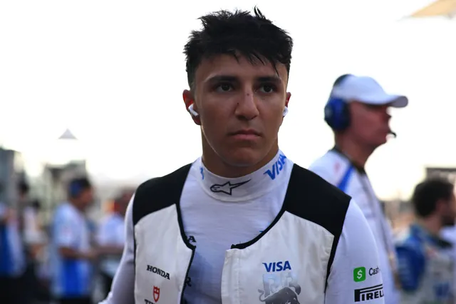 Hadjar al in actie voor Red Bull Racing, Verstappen afwezig