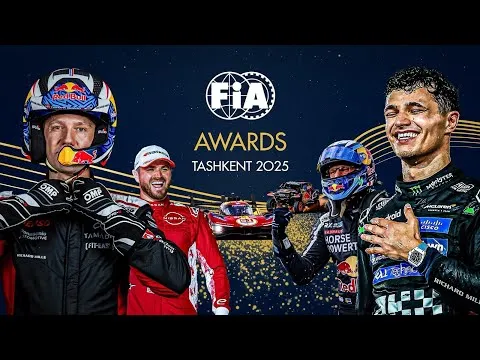 Kijk hier live naar het FIA-gala met Verstappen en Norris in Oezbekistan!