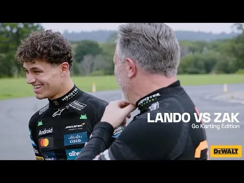 Norris challenged by McLaren boss Zak Brown: 'This one is all mine'