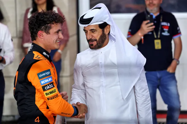 Ben Sulayem lets Norris off the hook after FIA Awards Ceremony 'F-bomb'