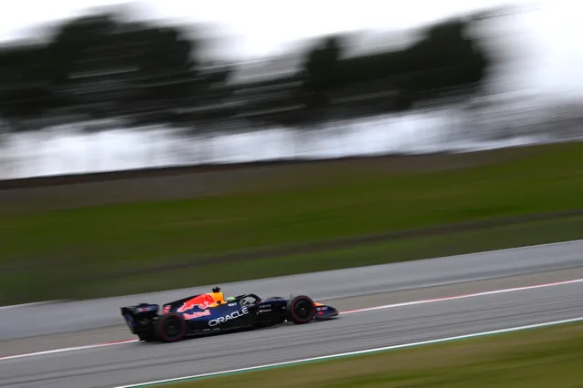 Which power unit logged the most mileage on day one in Barcelona testing