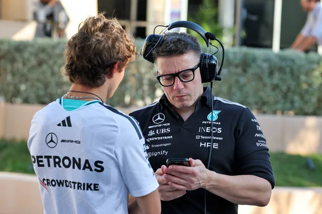 Mercedes 'prank war' between Antonelli and Bonnington catches Hamilton’s eye