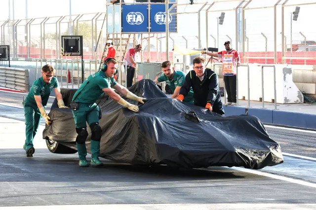 Aston Martin's troubles persist with early end to final Bahrain test day