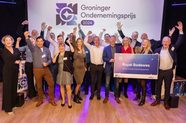 Scheepswerf Royal Bodewes uit Hoogezand wint Groninger Ondernemingsprijs