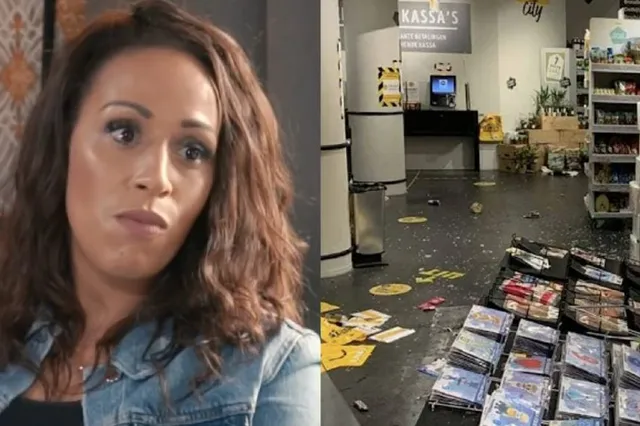 VIDEO: Foto's van enorme ravage die Glennis Grace in de Jumbo wist aan te richten