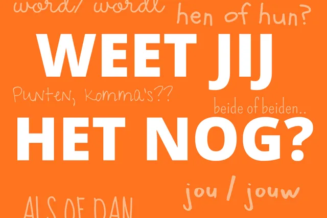Bibliotheek organiseert opfriscursus voor veelgemaakte taalfouten