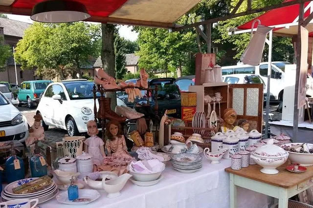 Brocante Markt in Heusden Image