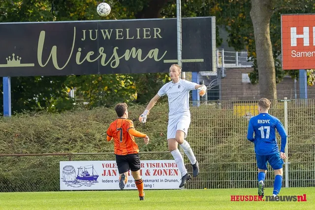 Eenvoudige overwinning RKDVC in Sint Michielsgestel ondanks snelle rode kaart