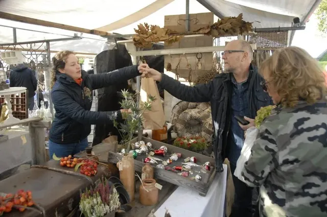 Brocante Markt in Heusden Image