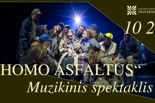 Muzikinis spektaklis „Homo asfaltus“ Image