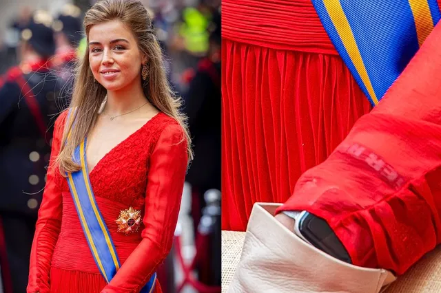 Publiek spot armband met bizarre tekst bij prinses Alexia