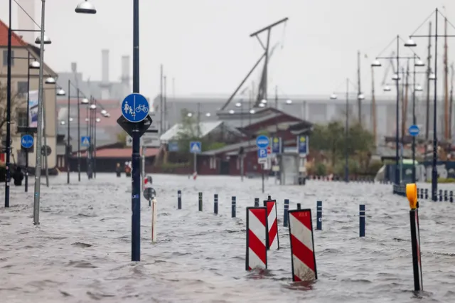 Gigantische weerchaos: 400 mm regen en tot 2 meter sneeuw op komst in Europa