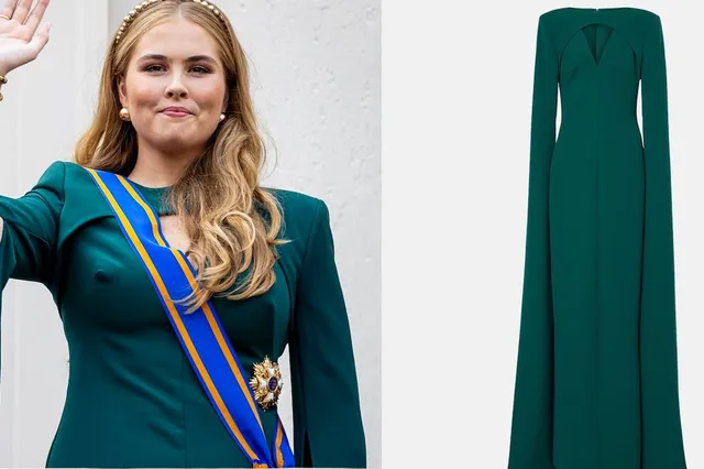 Jurk prinses Amalia heeft een flink prijskaartje