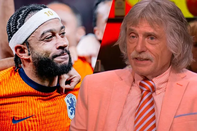 Johan Derksen denkt dat Memphis Depay Oranje wel kan vergeten