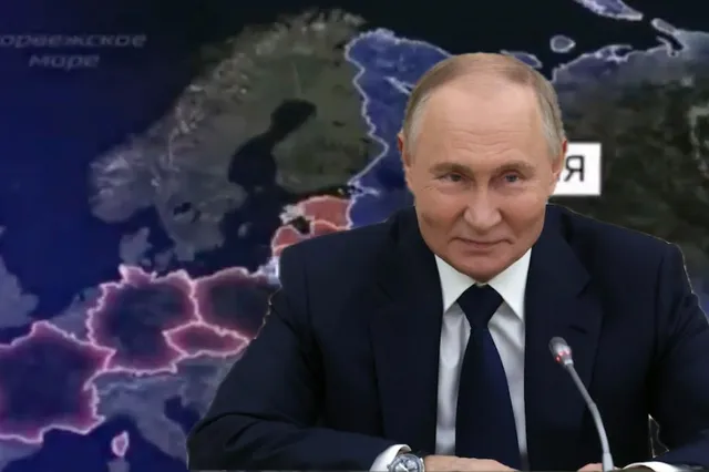 Russische staatszender toont welke Europese landen worden aangevallen