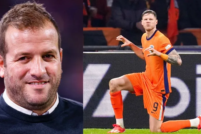Wout Weghorst krijgt beuk van Van der Vaart na absurde actie
