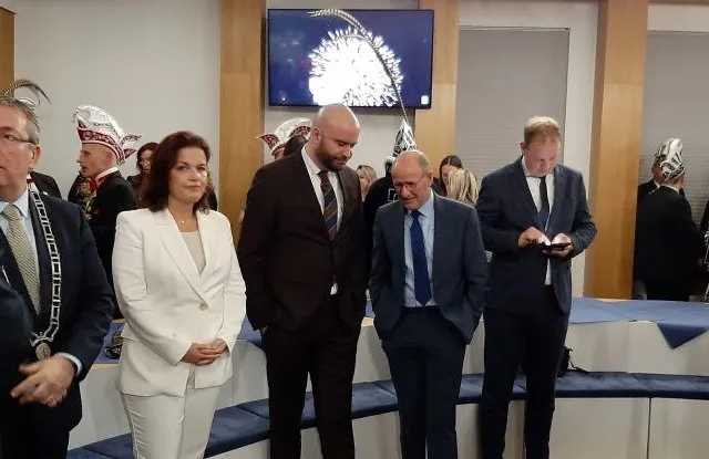 Nieuwjaarsreceptie gemeente Maasgouw werd druk bezocht