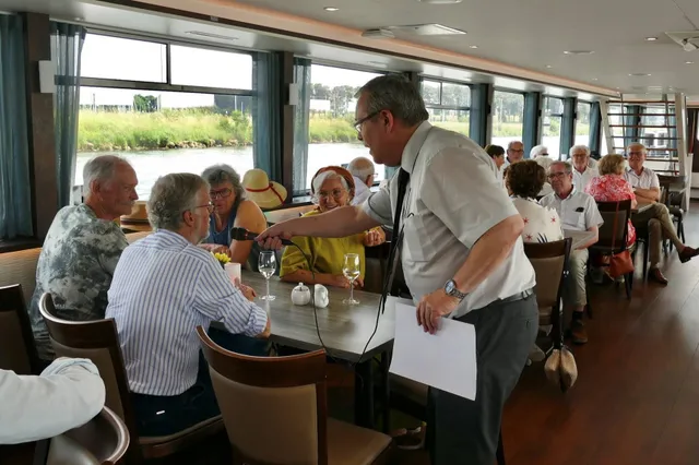 Partyschip Stadt Wessem functioneert als gouden huwelijksboot