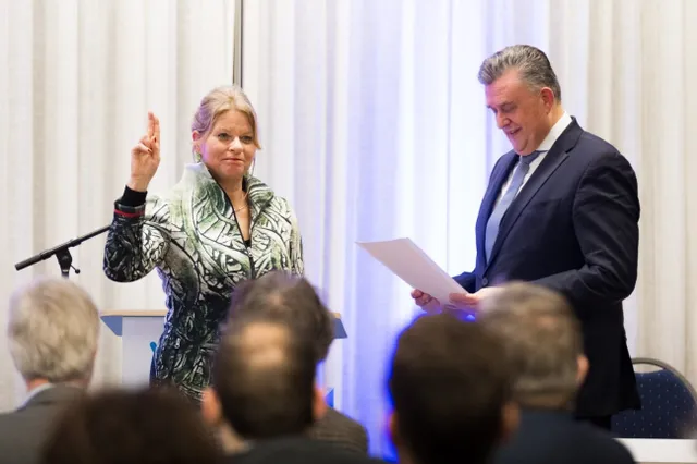 Saskia Borgers geïnstalleerd als nieuwe Dijkgraaf