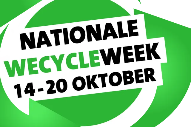 Nationale Wecycleweek: van 14 tot en met 20 oktober