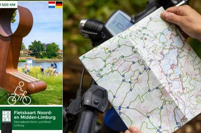VVV Hart van Limburg presenteert nieuwe Fietsknooppuntenkaart Noord- en Midden-Limburg 2025