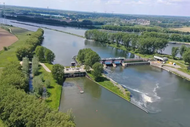 Onderhoud stuw Linne in 2025