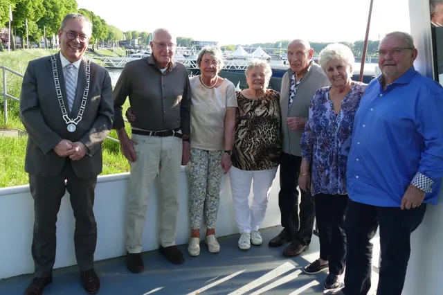 Maar liefst 3 echtparen vieren 60ste huwelijksdag in Maasbracht